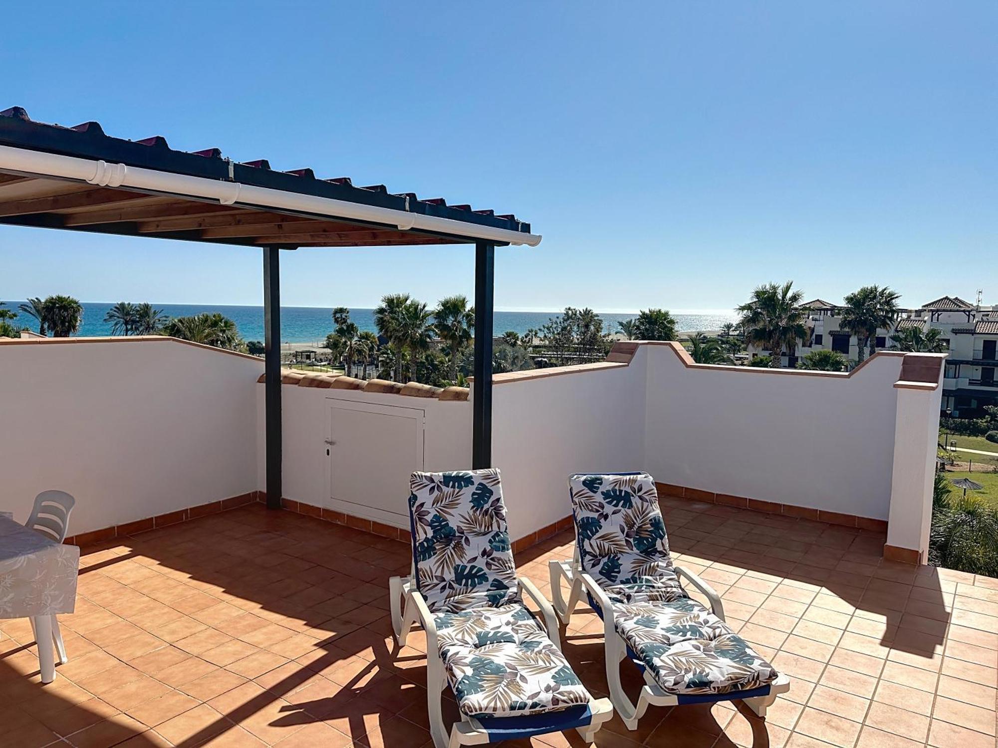 Vive Vera Rentals - Atico En 1º Linea Con Vistas Al Mar Zewnętrze zdjęcie